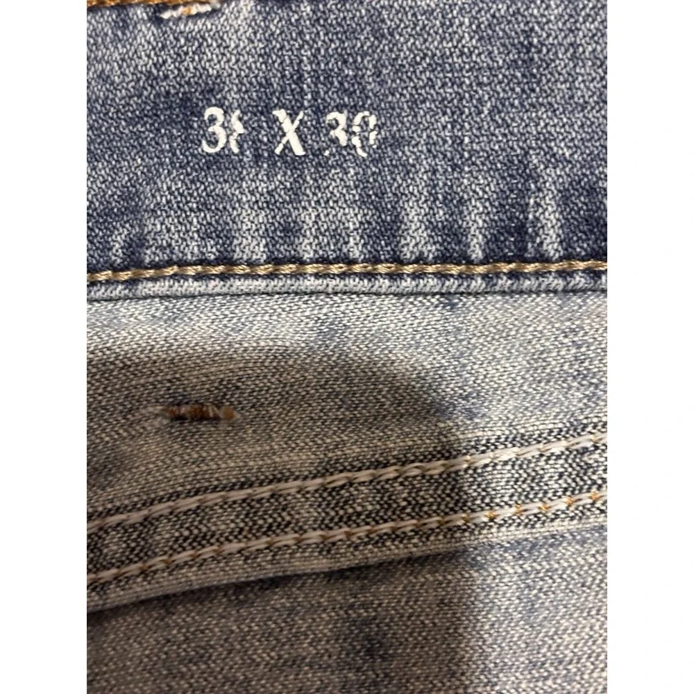 Timberland Men's Light Blue Straight Denim Jeans Cotton 5-Pocket 38x30‎